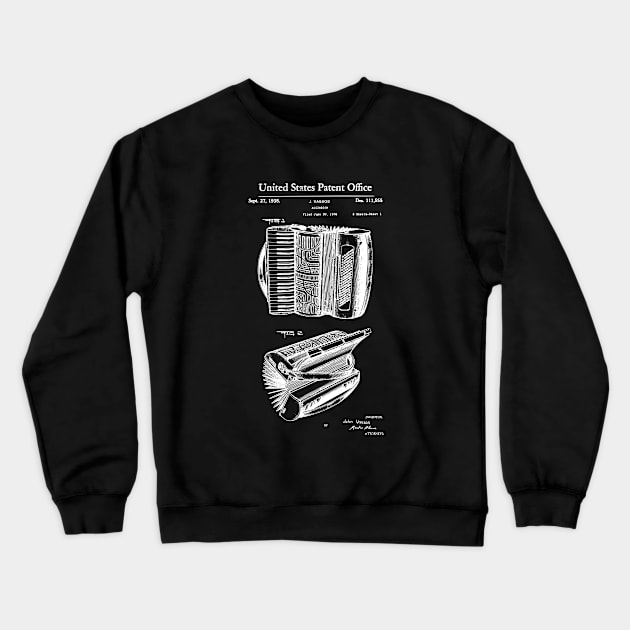 US Patent - Accordion Crewneck Sweatshirt by Taylor'd Designs